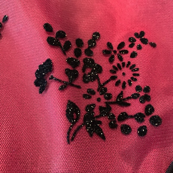 MARMELLATA BURGUNDY FORMAL DRESS 12 - Picture 4 of 6